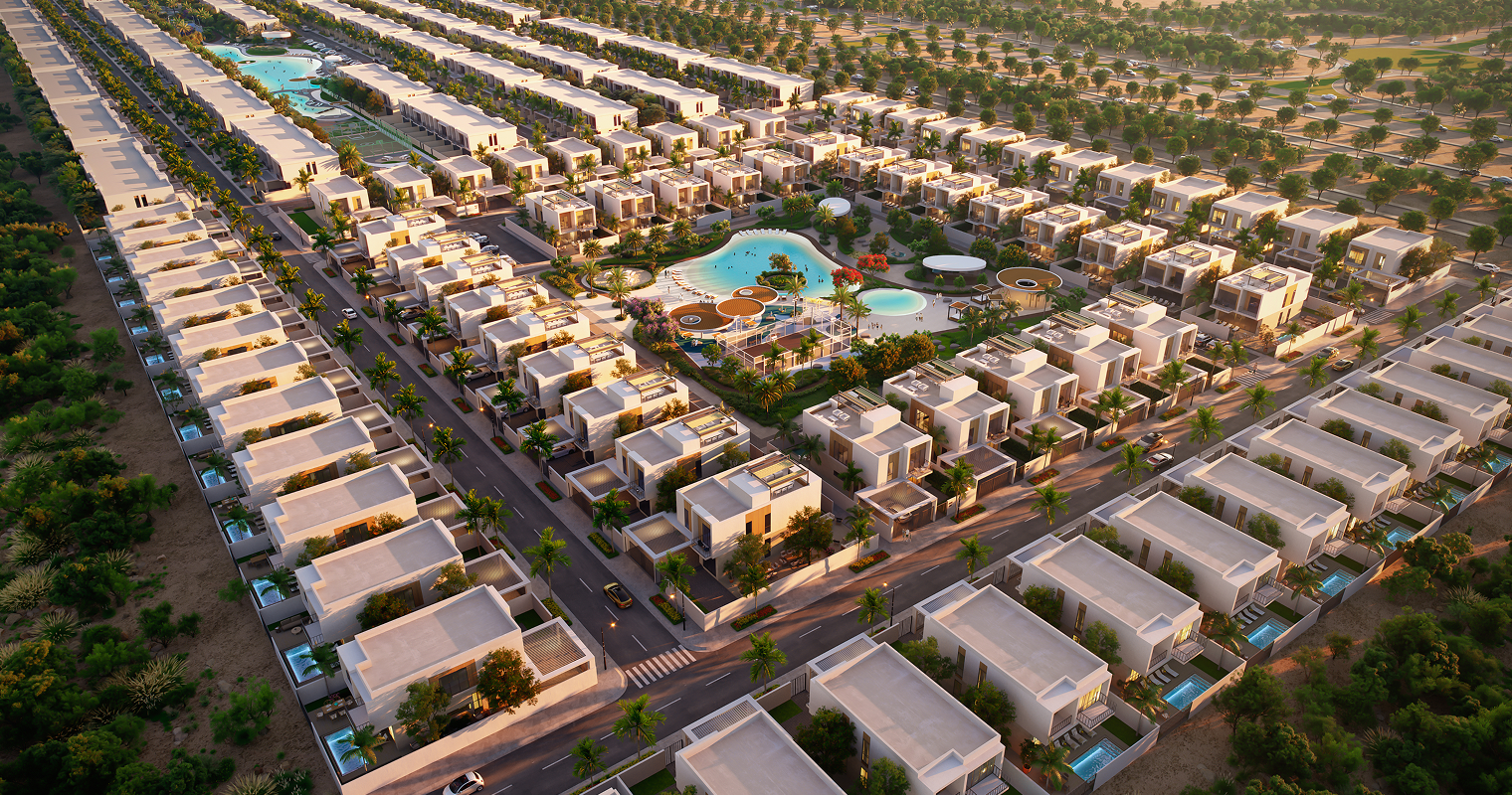 Serene interior living space with soft lighting and natural materials